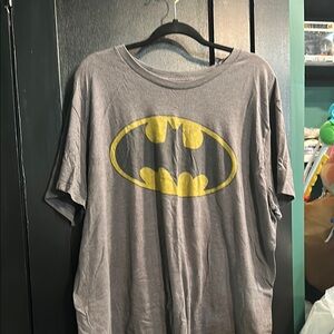 Old Navy Gray Batman Logo Tee